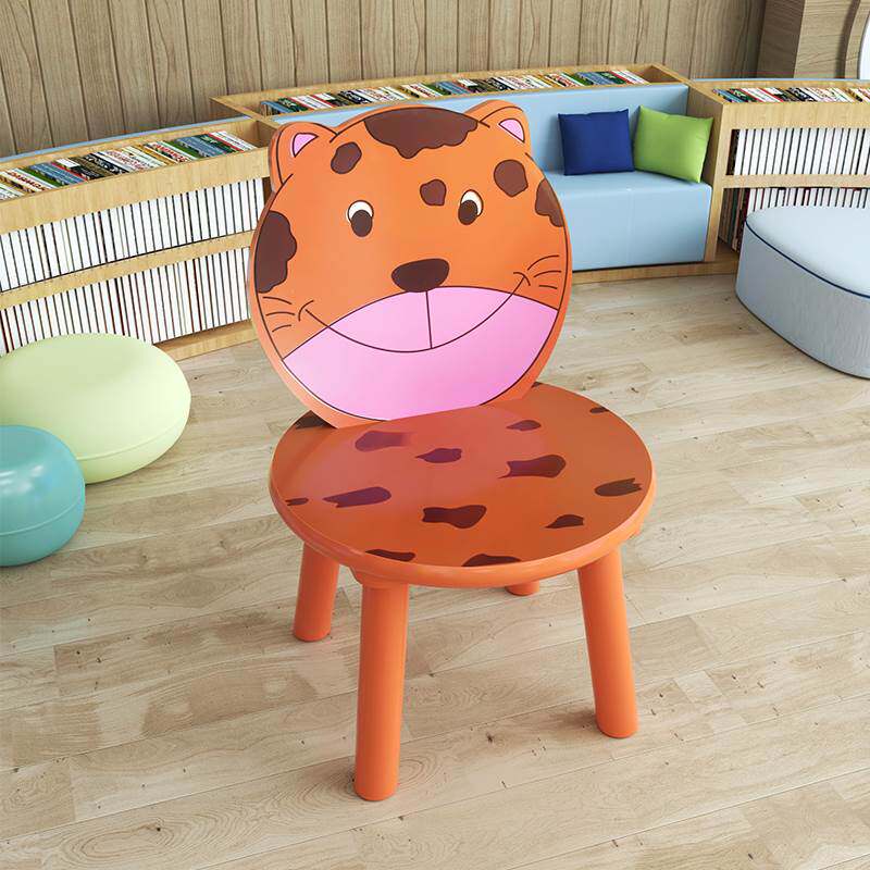 幼儿园桌椅套装儿童实木腿玩具桌动物卡通宝宝学习小桌子幼儿圆桌