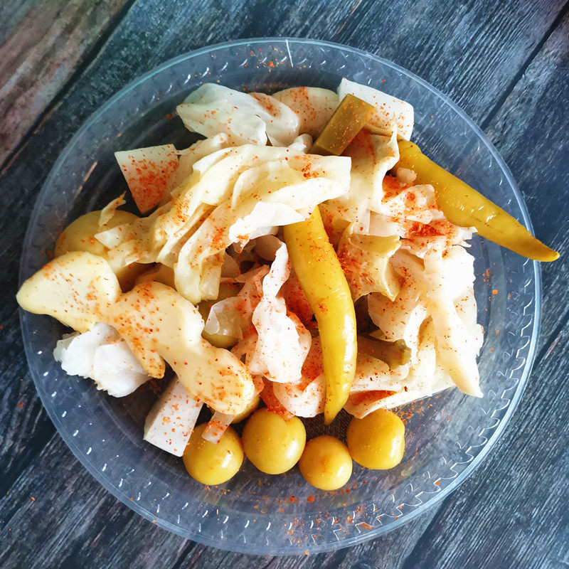 900克城隍发记什锦混合酸料广西玉林特产甜酸腌制