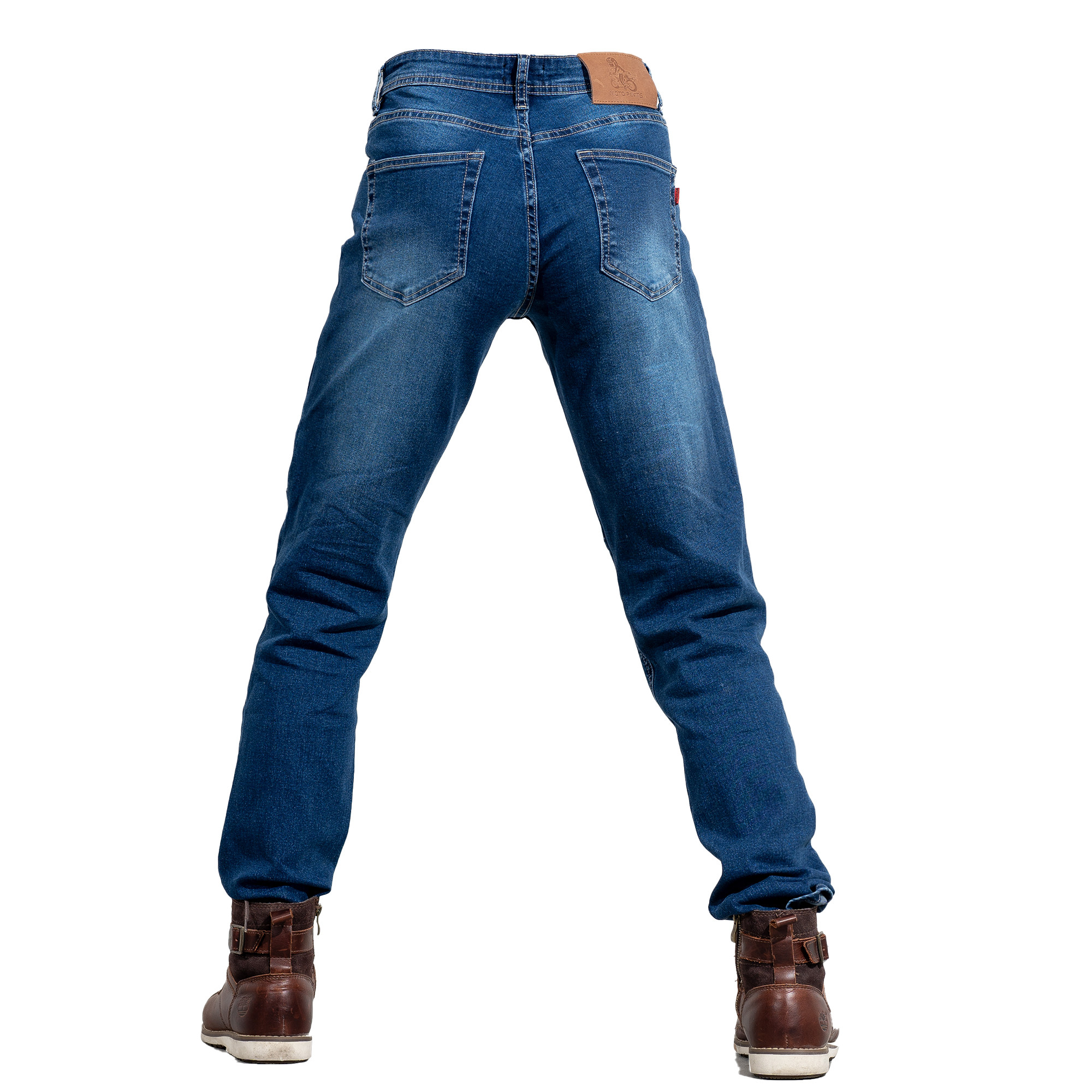 四季摩托车骑行牛仔裤赛车休闲骑士裤防机车裤男女高赛车裤