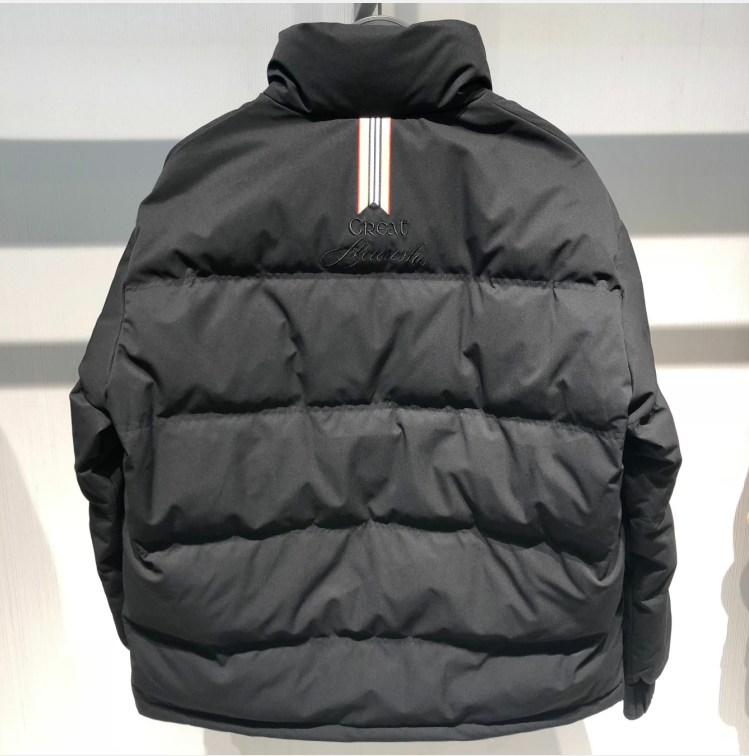 BIRD冬装潮流JYXJ皇冠刺绣PEACE白鸭绒男羽绒服外套潮B1AC94306