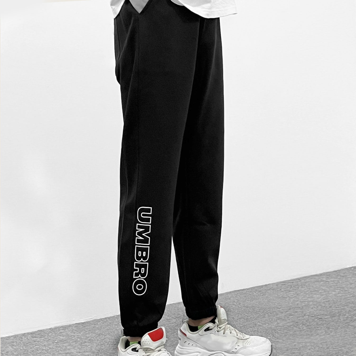 惊喜umbro茵宝秋冬运动保暖束脚口男长卫裤uw223ap23101运动长裤