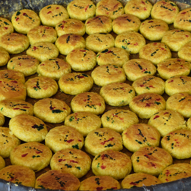 岷县酥皮点心每块独立清油五仁糕点双喜牌甘肃传统中式糕点