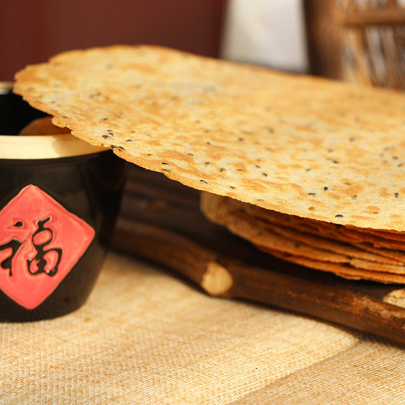 待见昔阳压饼1500gx2箱山西特产口口香薄脆手工芝麻饼干粗粮零食