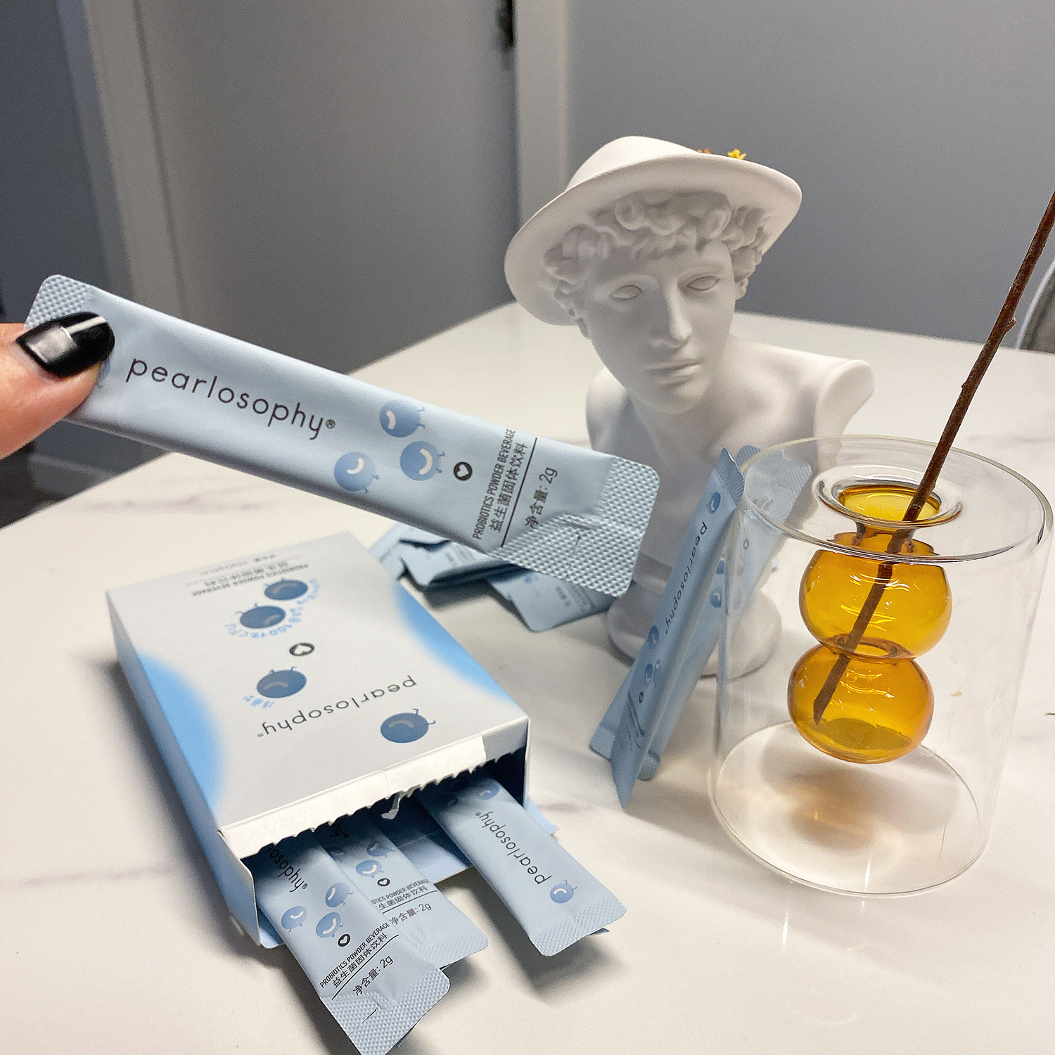 pearlosophy真珠美学益生菌固体饮料100亿活菌冲饮珍珠美学益生元