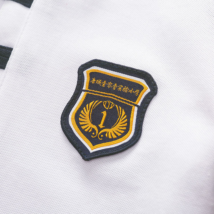 订做幼儿园学校徽章园标唐城壹零壹实验小学校服校徽现货