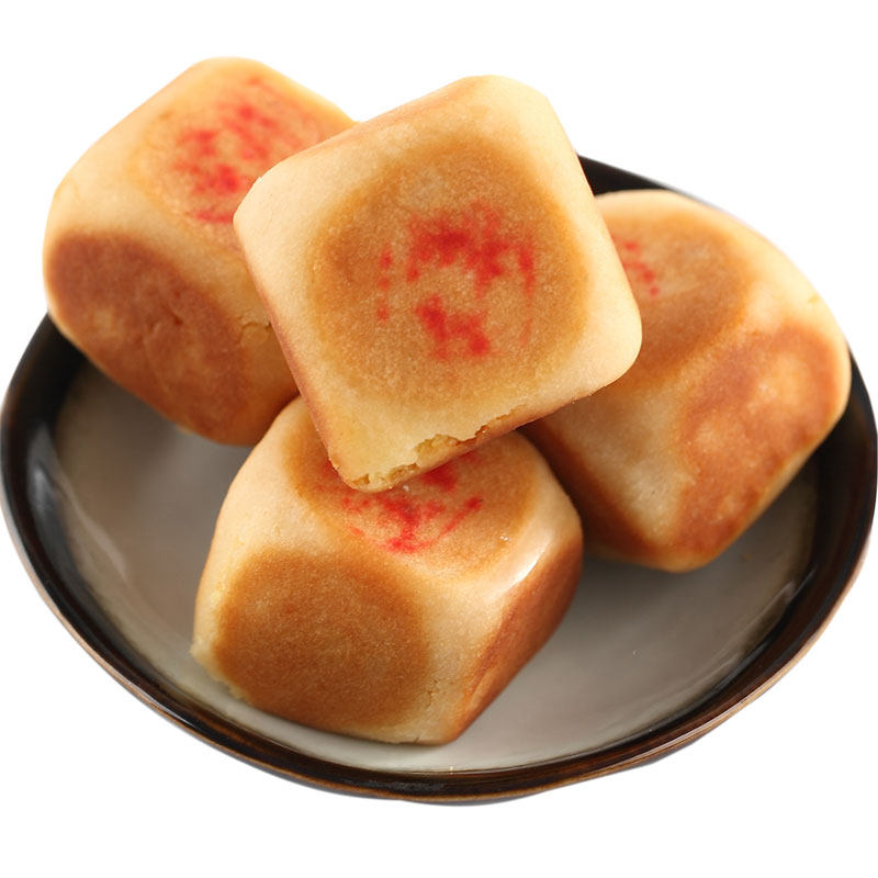 广东特产正宗潮汕特产饶平宝岛饼小吃传统糕点宝斗饼绿豆糕绿豆饼