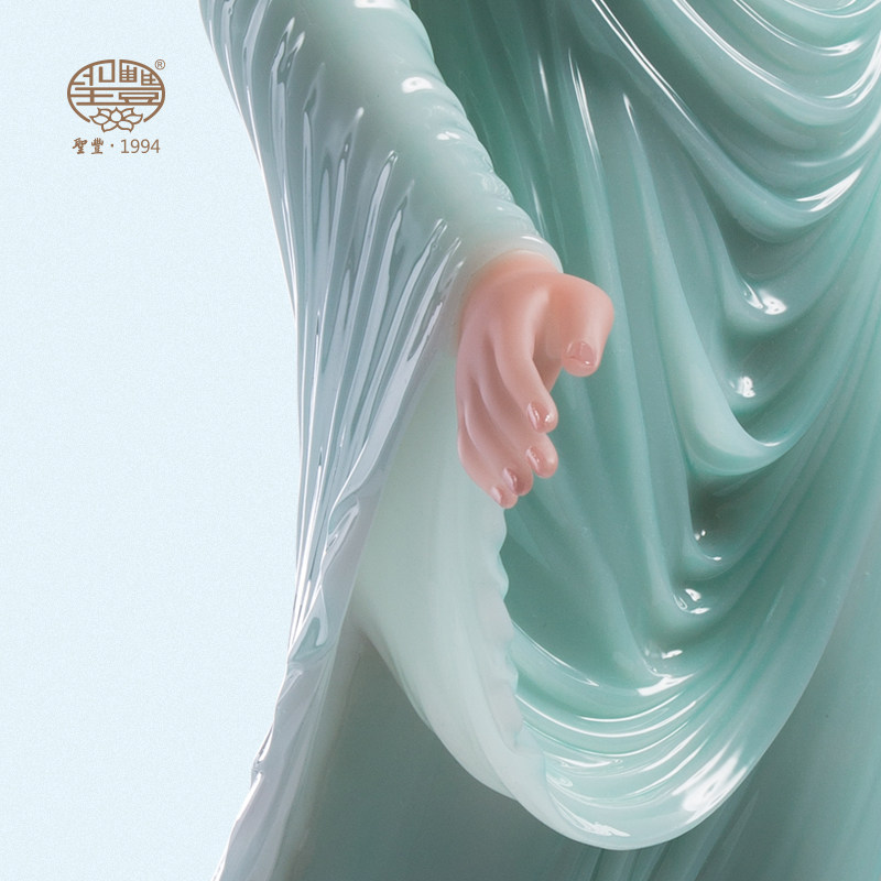 圣丰造像天润释迦牟尼四海海升平行走的佛堂供奉其他