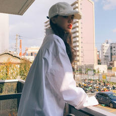 2020年春季新款春款复古港味衬衫女装宽松韩版设计感小众衬衣上衣 2020年春季新款春款复古港味衬衫女装宽松韩版设计感小众衬衣上衣