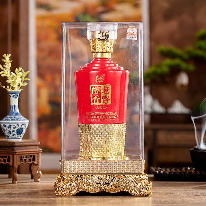 52度500ml 泸州老窖 老窖醇香 大壹品 浓香型白酒单瓶