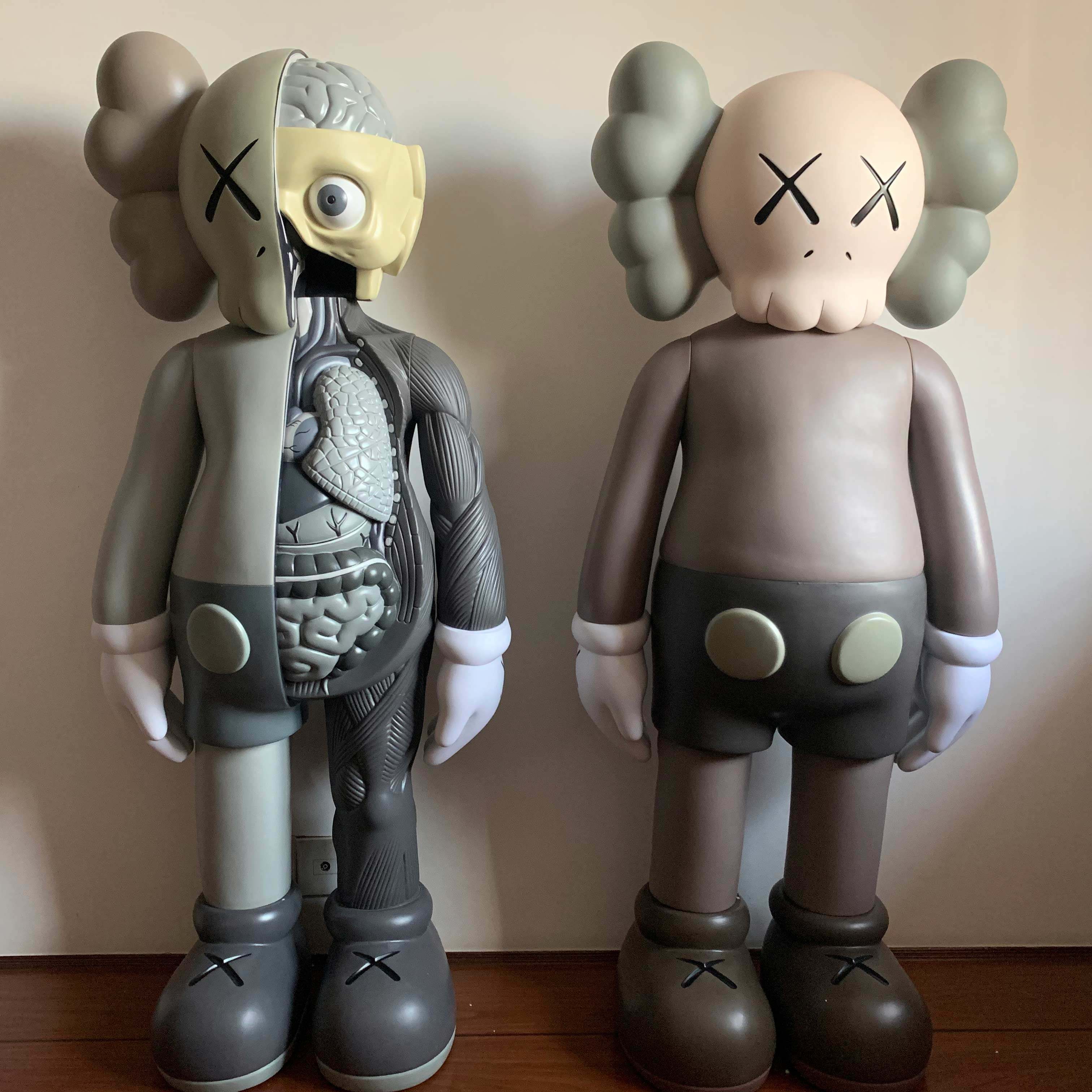 mandkaws1超大门神原型解剖手办公仔时尚潮流摆件潮玩盲盒