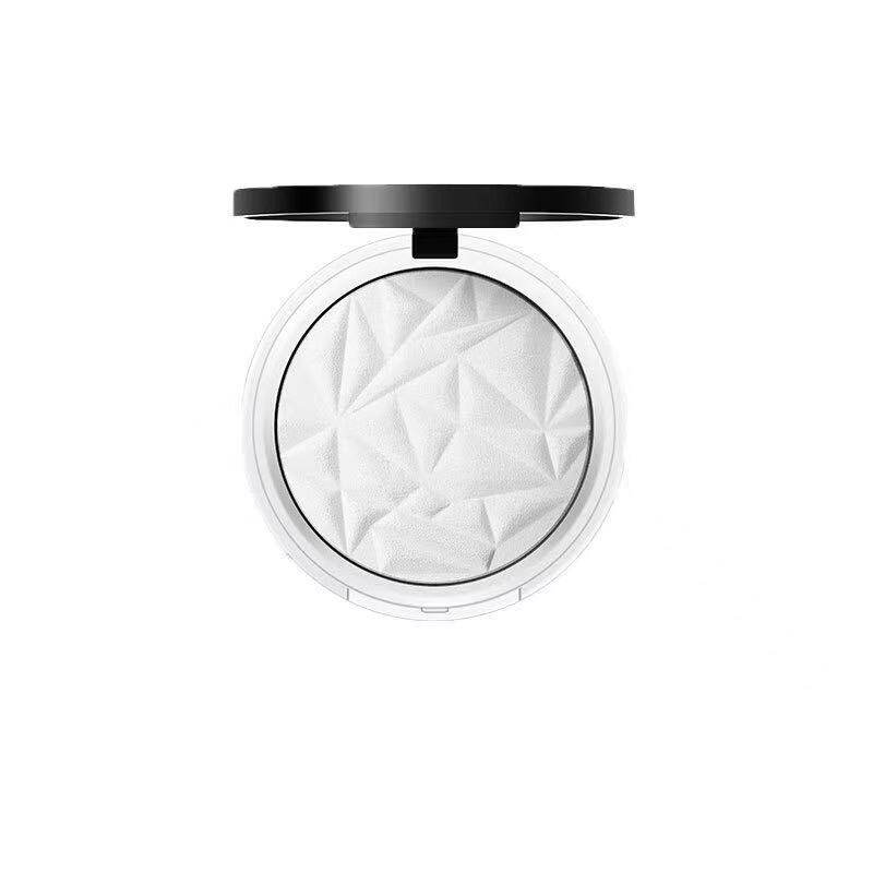 粉饼menow美诺钻石透明明定妆粉散粉控油持久粉饼