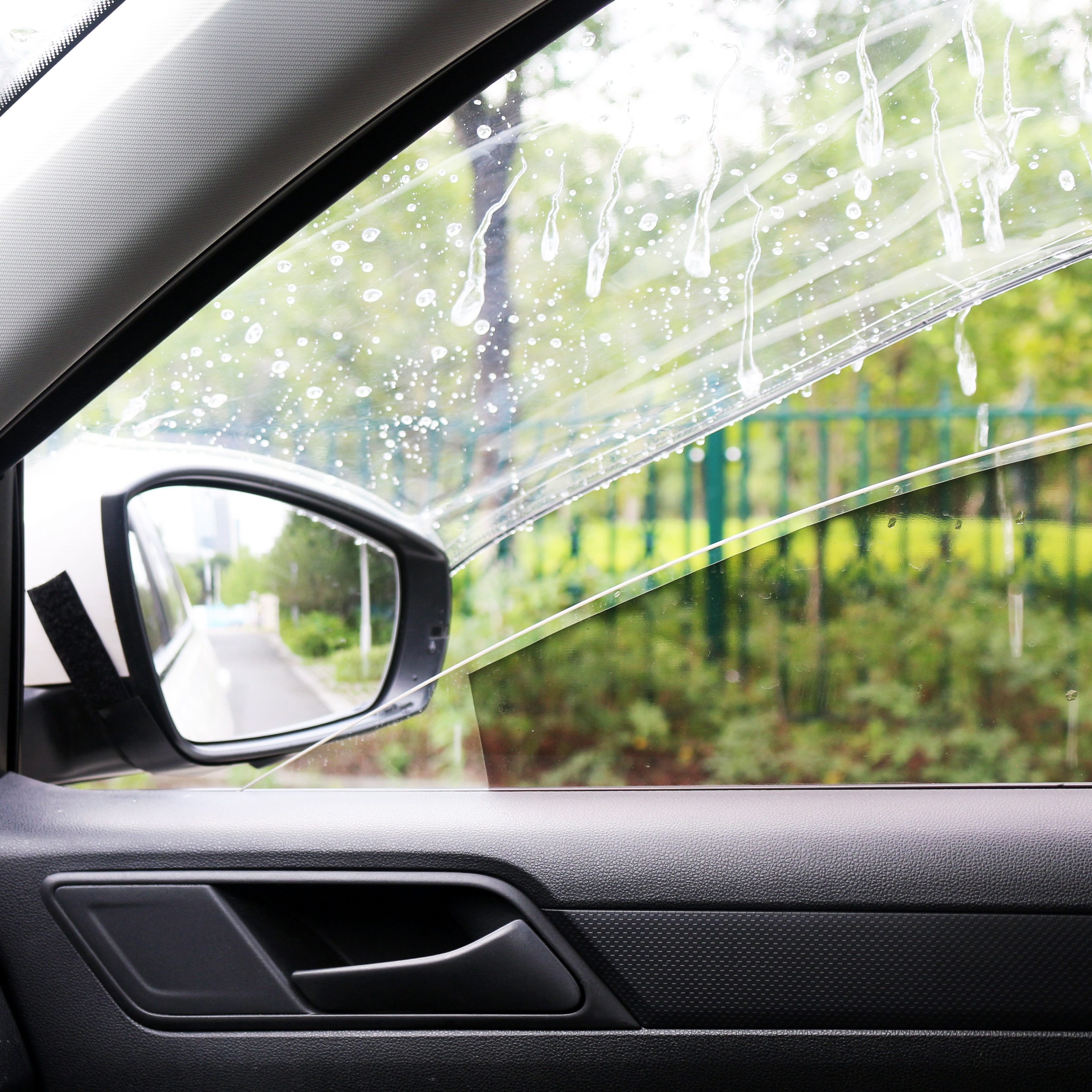 教练车雨挡汉光驾校练车专用雨眉车窗挡雨雨挡