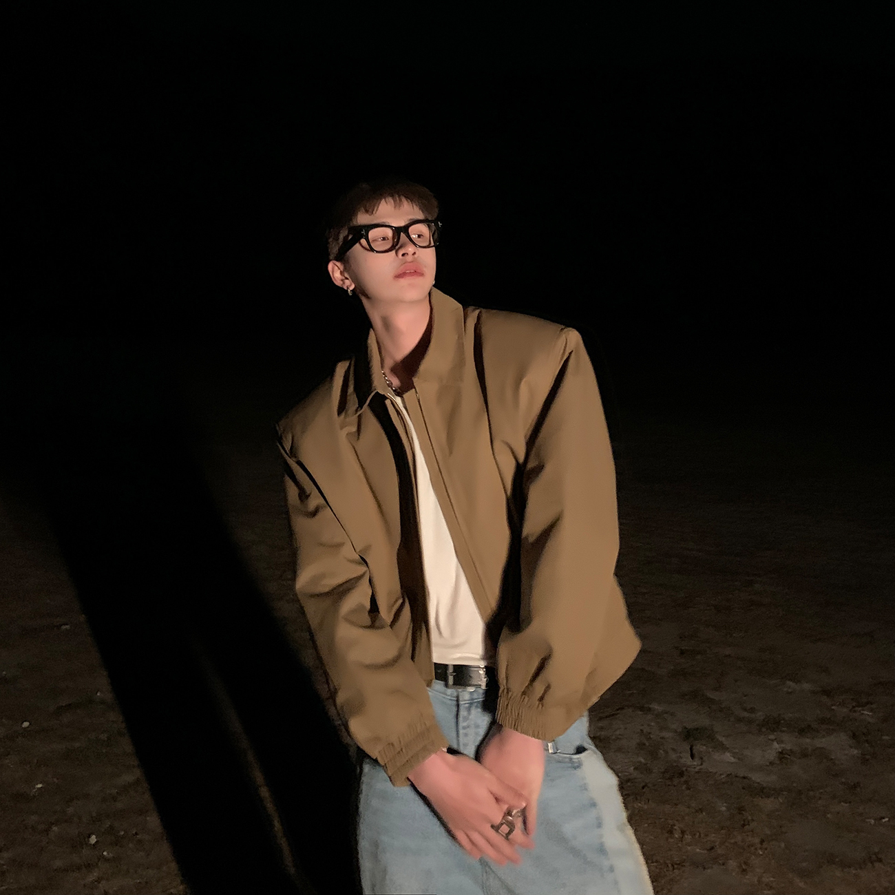 ESC MAN STUDIO/自制 秋冬新品干净利落工装风休闲夹克上衣外套