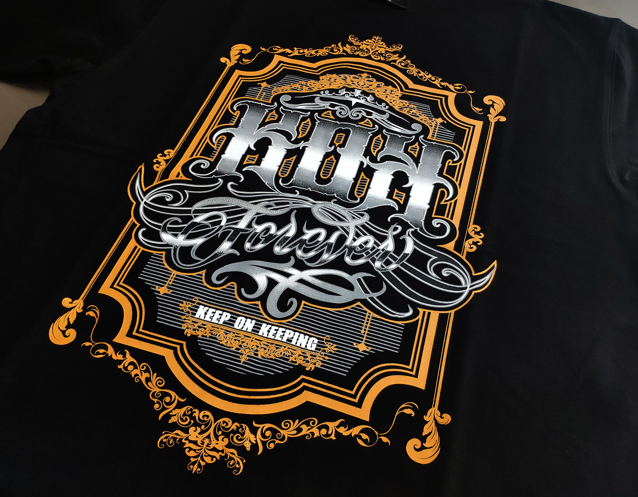 街舞hozin短袖hoan男大码popping欧美街头潮牌keept恤