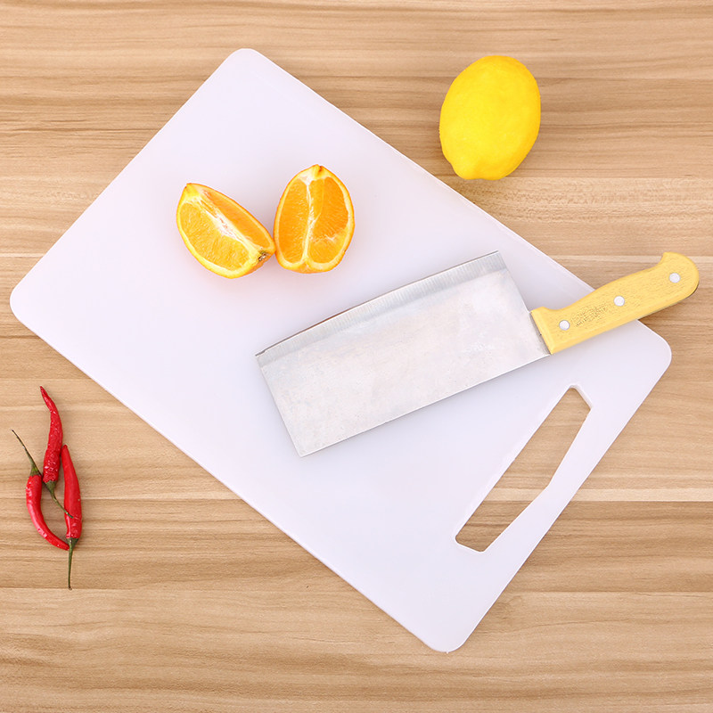 切水果砧板塑料长方形防菌切菜的塑胶pe白色砧板厨房擀面切肉案板