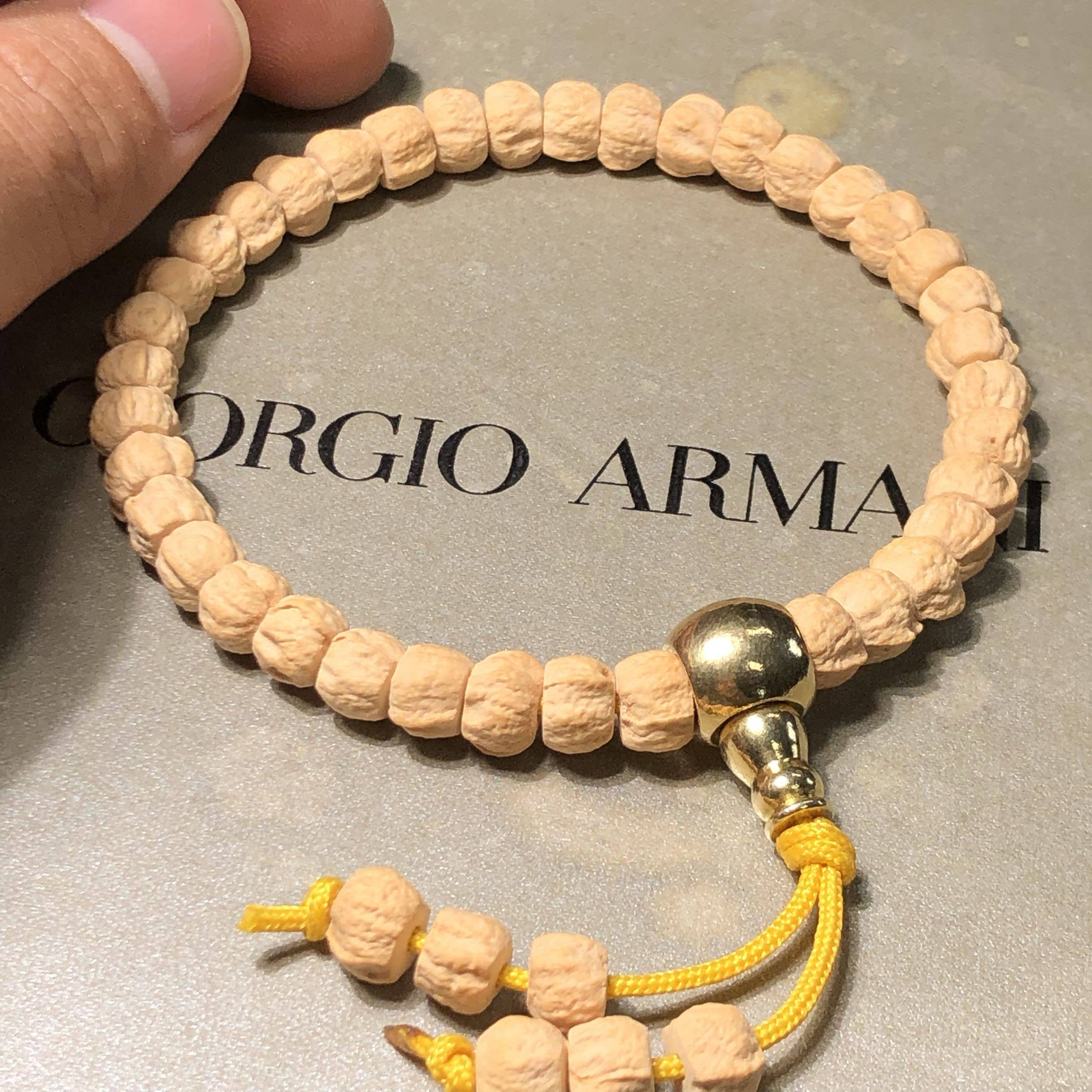 匠心热振寺柏香籽菩提手百香108颗佛珠手链情侣佛珠