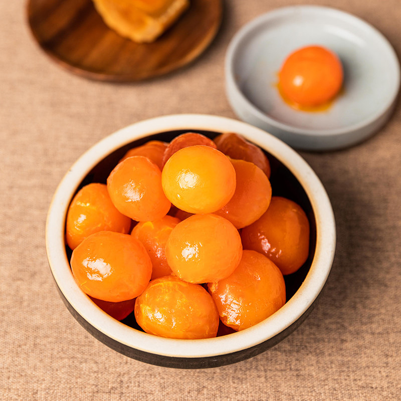 蛋黄小姐红心咸蛋20粒咸鸭肉粽酥包粽子月饼咸鸭蛋