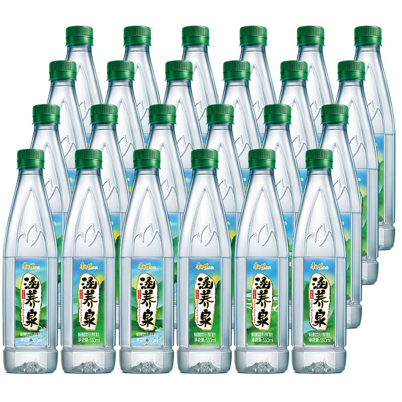 康师傅涵养泉饮用天然矿泉水国潮版 550ml*24瓶饮料