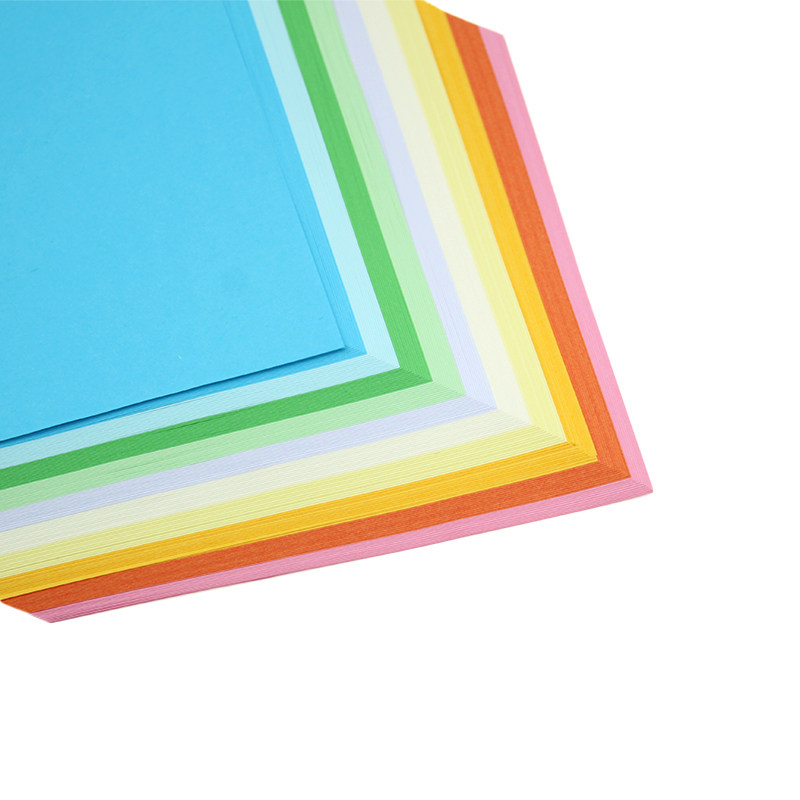 手工折纸5色幼儿园大张软纸学生加厚荧光10色折纸