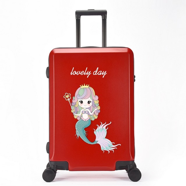 Big Distance Children's trolley box male cute cartoon bag female 20 inch can take a travel box 10,000-way round 19 inch 24 Big Distance Children's trolley box male cute cartoon bag female 20 inch can take a travel box 10,000-way round 19 inch 24