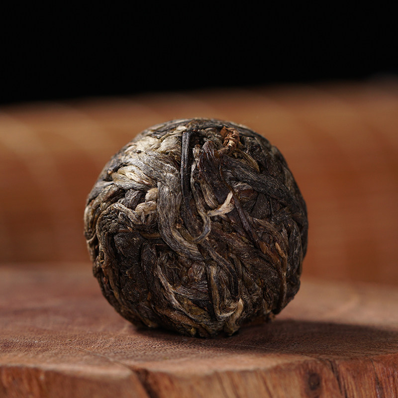 佰庸2019年纸山箐鹰窝山龙珠茶生普200克 古树普洱茶生茶小沱茶