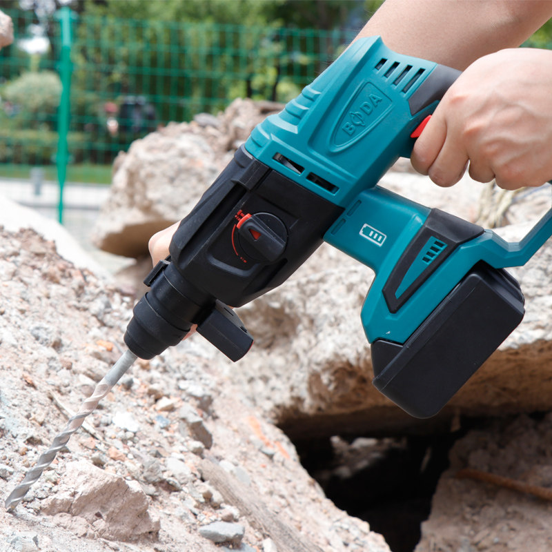 博大锂电电锤充电式冲击电钻二用工业大功率多功能电锤