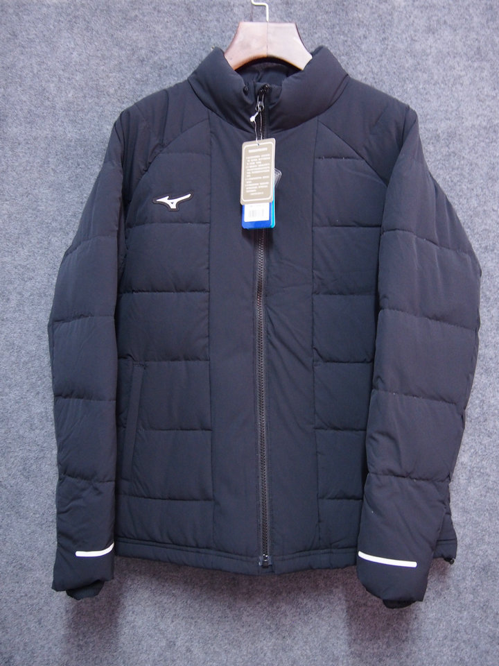 mizuno美津浓女子运动基础短款白鸭绒鸭绒羽绒服k2ce8255运动羽绒服
