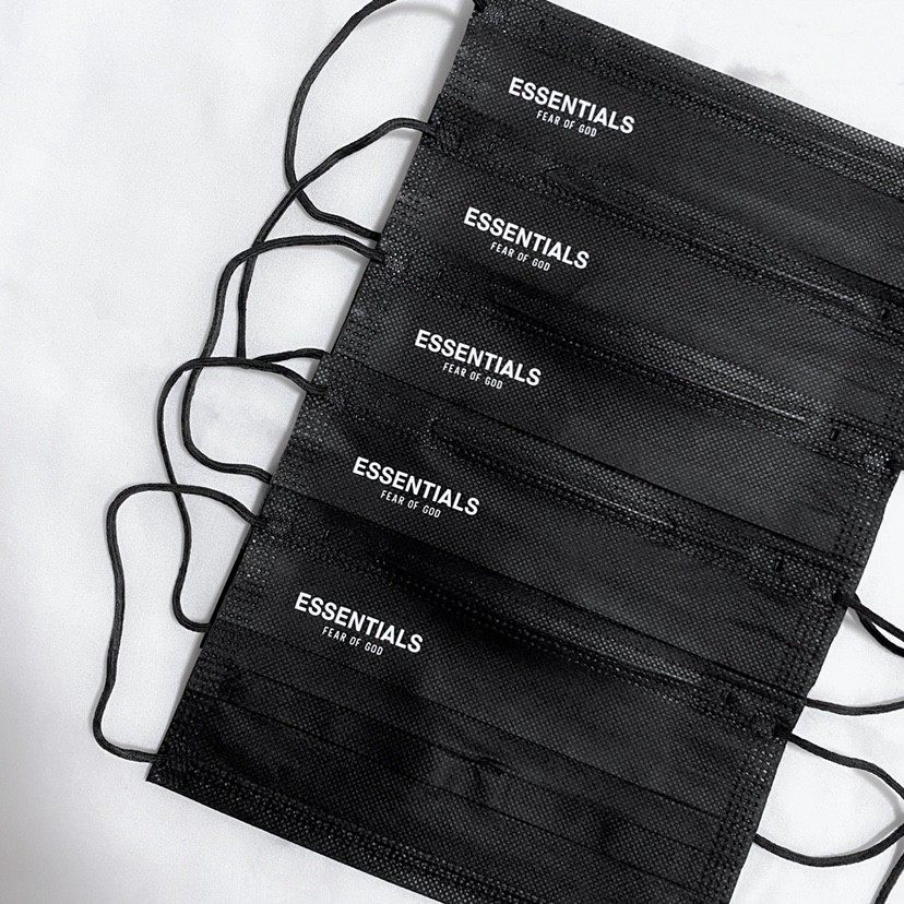 复线essentials黑色口罩网红fog陈伟霆薄款潮牌fearofgod明星口罩