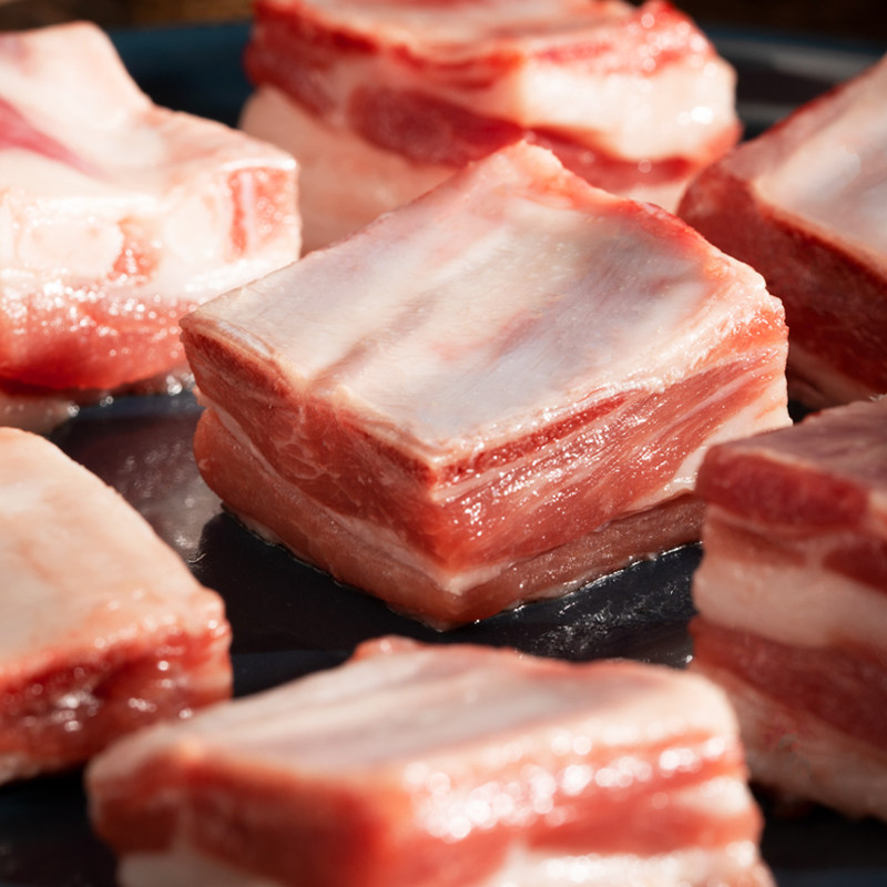 额尔敦有机羊排块内蒙古羊肉新鲜烧烤食材烤羊肋排空气炸锅半成品