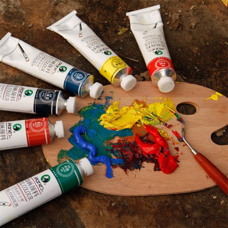 油画颜料艺术家材料马利大支染料铝管50ml170ml马力油画颜料