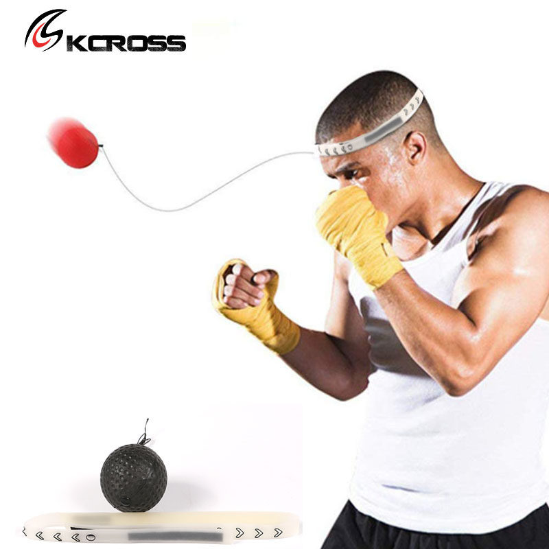 头戴式拳击速度球减压弹力球反应球魔力球搏击拳击球训练拳发泄球
