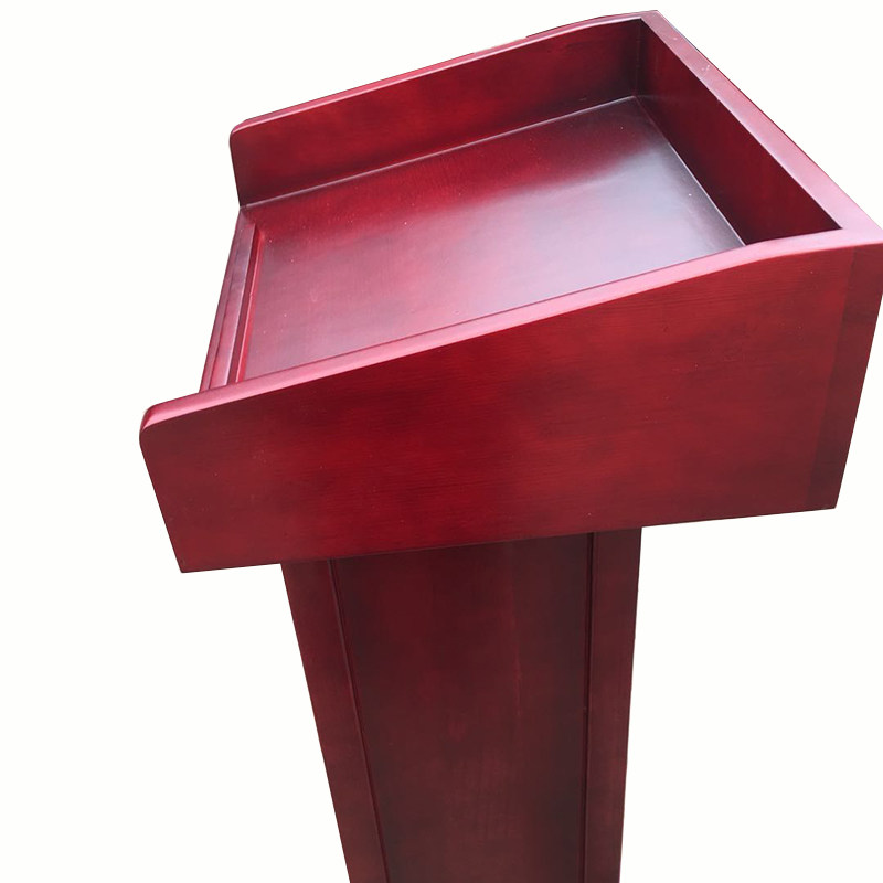 实木演讲讲台唱诗讲桌基督基督教教堂教会专用演讲台