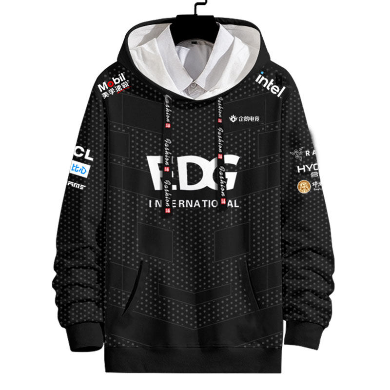 edg战队队服s11总决赛scout同款连帽卫衣男女学生卫衣