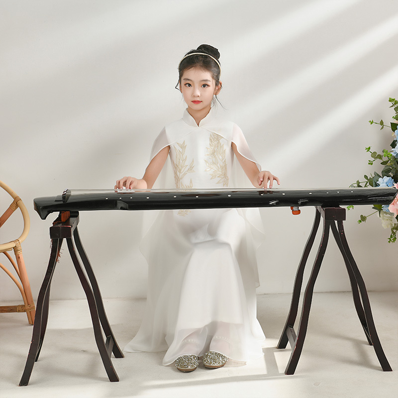 儿童古筝演出服女童合唱礼服中国国风琵琶民乐儿童演出服