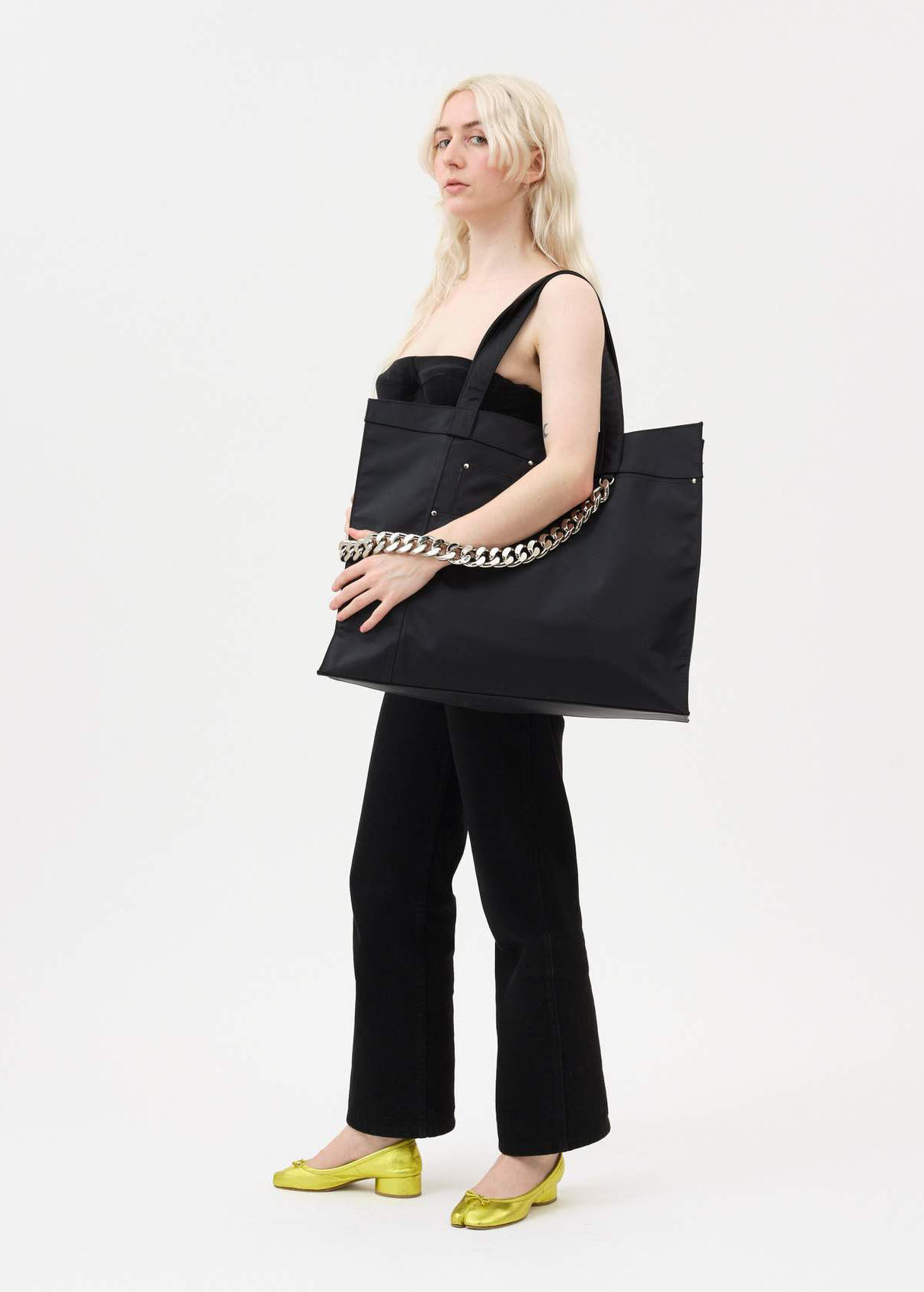 kara轻便手提袋购物布购物尼龙单肩包轻便百搭包百搭女士包袋