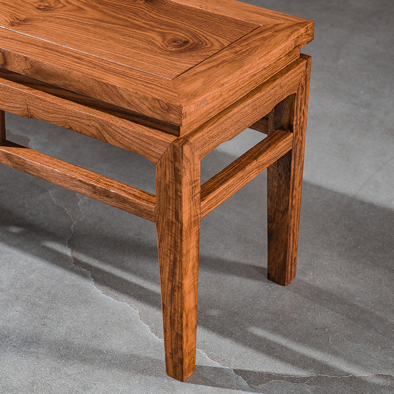 红木家具刺猬紫檀长条条凳门口换鞋凳新中式花梨床尾凳