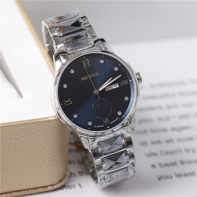 正品meshor名梭手表男表女表情情侣表自动自动机机械表国产腕表