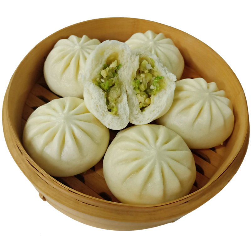 包子清真早餐速冻西葫芦鸡蛋8个家庭风味山东包点