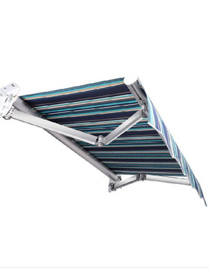 电动雨棚伸缩式遥控户外遮阳棚折叠防雨家用简易门窗摩托车挡风