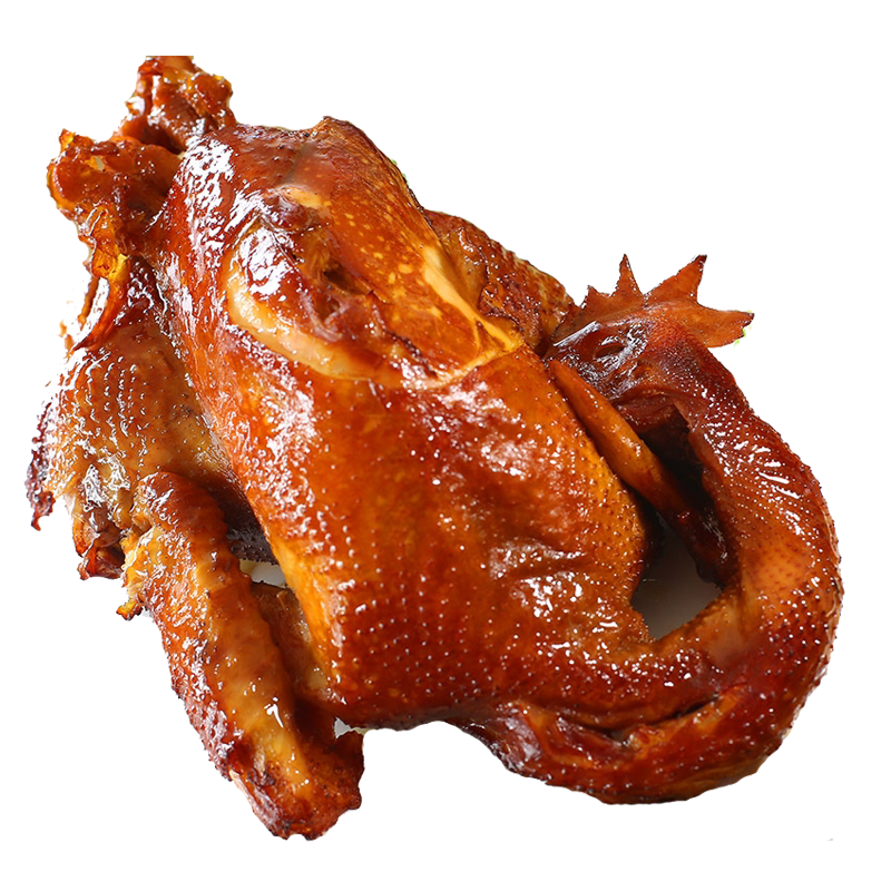 内蒙古卓资山熏鸡 熟食卤味传统熏烤散养土鸡即食烧鸡特产包邮