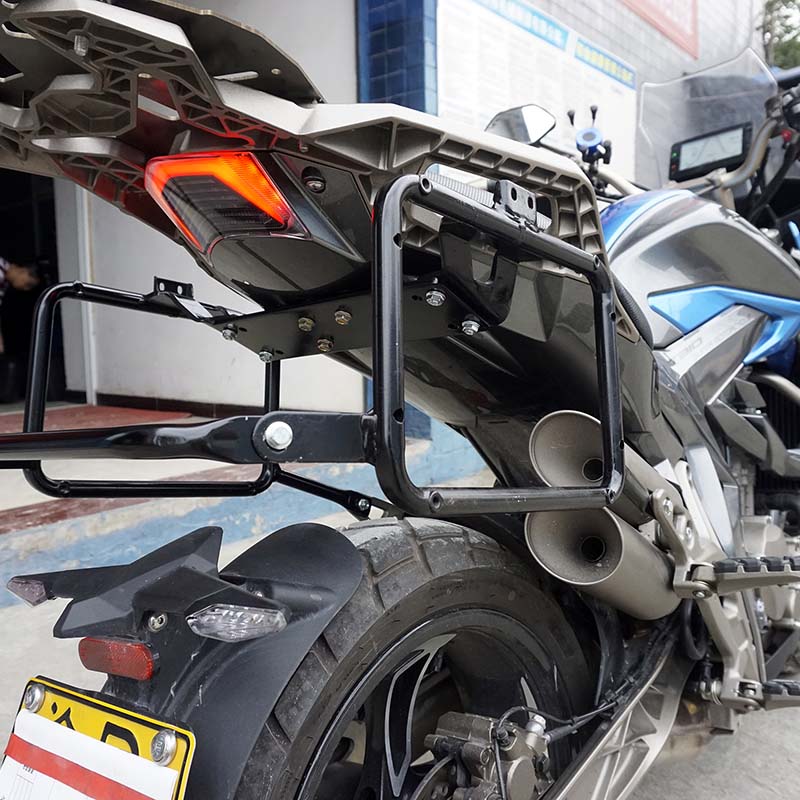 适用于升仕310t拉力adv改装铝合金三箱旅行边箱尾摩托车尾箱