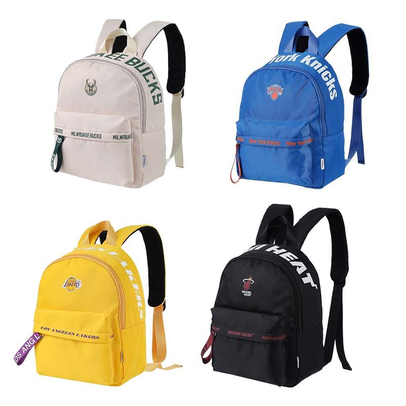 miniso名创优品nbamini双肩包轻便休闲小背包包包包女双肩背包