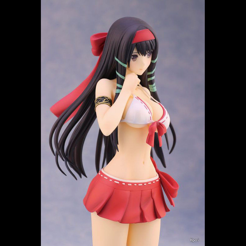 光明之心辉夜手办二次元水着泳装美女动漫国产女巫周边机箱摆件