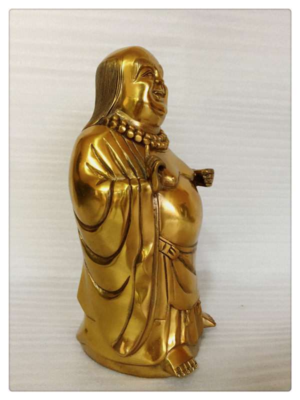 赤脚飞龙纯铜大仙金仙道教神像佛像铜像工艺品摆件