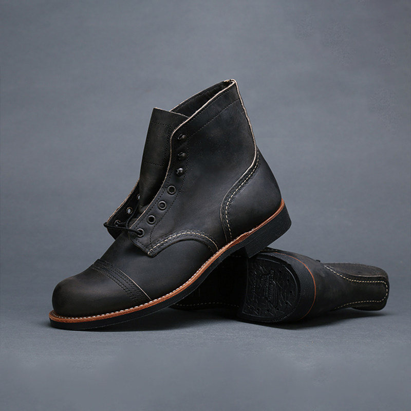 斯普瑞redwing美产男鞋茶芯色红翼rw81168086时装靴