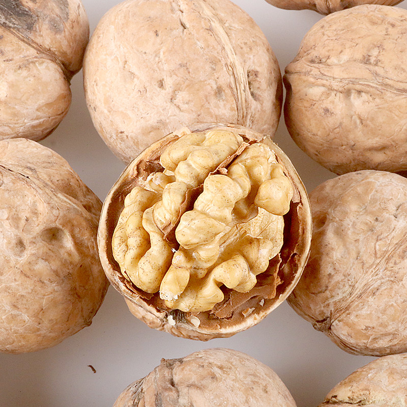 核桃薄皮散装纸皮2021新核桃山西原味孕妇零食核桃仁