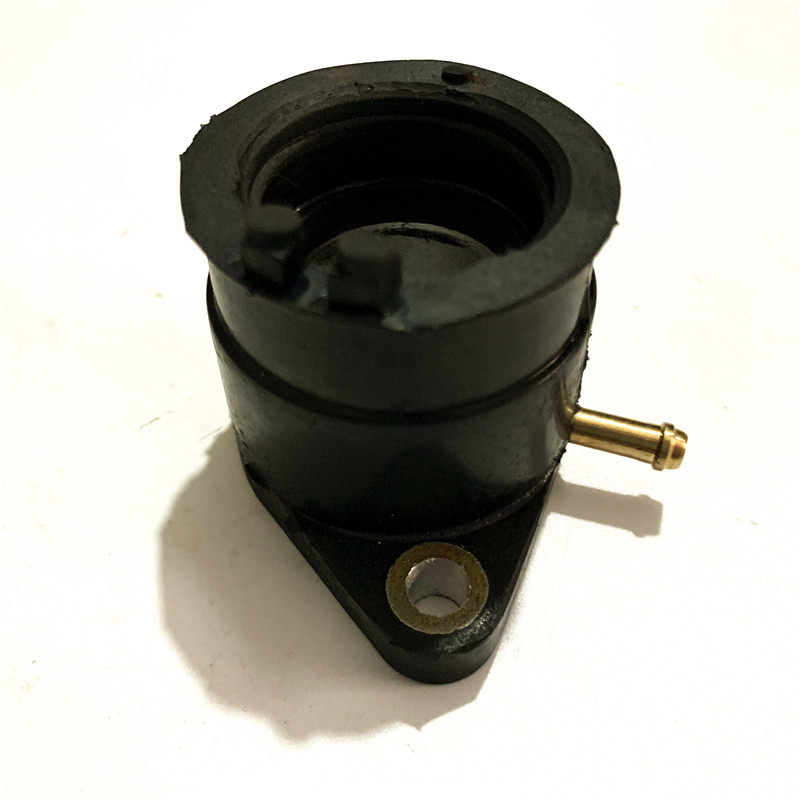 适用雅马哈摩托车jym150劲豹srzsrv劲虎化油器接头摩托车化油器