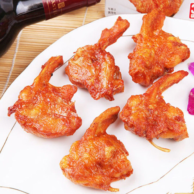 圣农中带骨肉鸡叉奥尔良锁骨连心蝴蝶2kg香脆生鸡腿