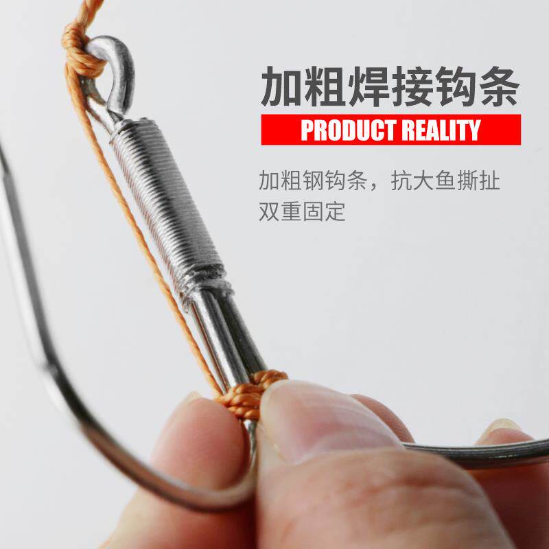 线组专用毛钩串钩线套装全套锚钩锚鱼三爪茅勾鱼钩