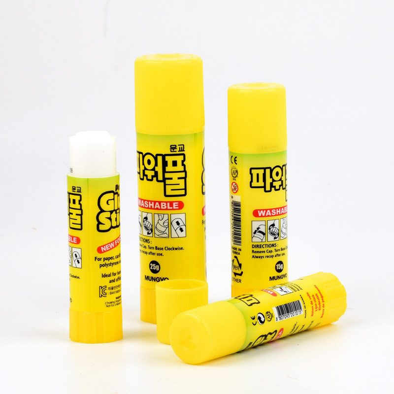 南韩固体胶棒25g无毒小学生儿童手工课胶棒办公生活用品粘性强